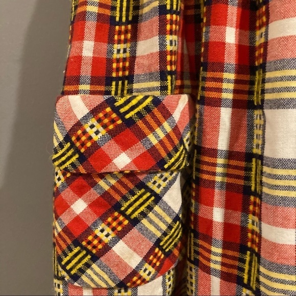 Howard Wolf Boutique Vintage Plaid Dress - Picture 2 of 7